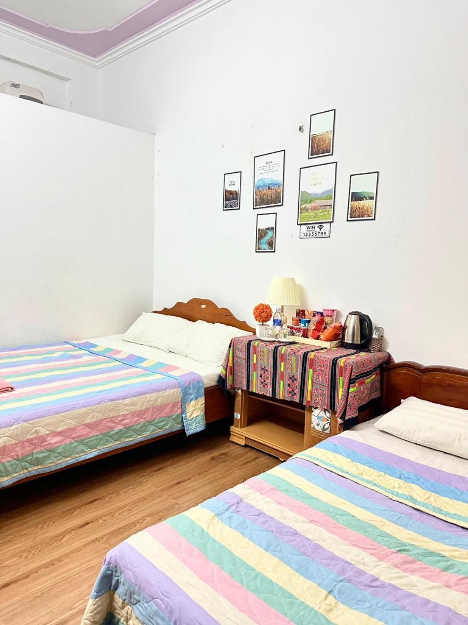 Huong Thao Hostel & Tours Дьенбьенфу Экстерьер фото