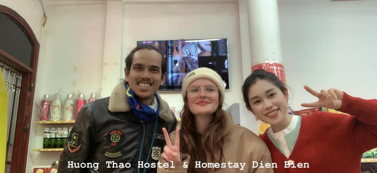Huong Thao Hostel & Tours Дьенбьенфу Экстерьер фото